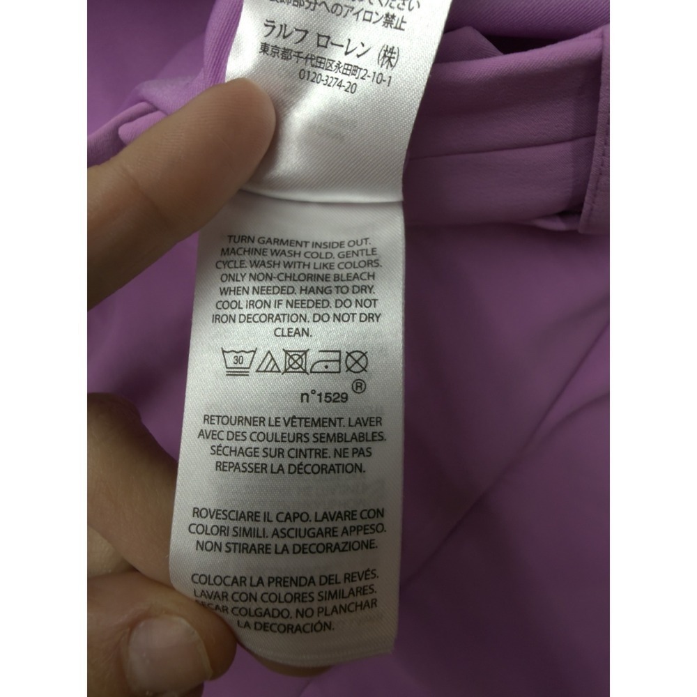 Polo Golf Ralph Lauren Purple Performance Skort Womens Size 4 Athletic Skirt - Picture 10 of 11